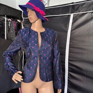 Anne Klein Black Pink And a Stunning Royal blue Blazer with Elegant Design